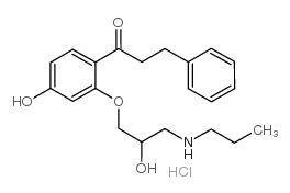 4-Hydroxy Propafenone Hydrochloride结构式