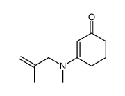 3-[methyl(2-methylprop-2-enyl)amino]cyclohex-2-en-1-one Structure