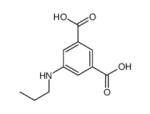 5-(propylamino)benzene-1,3-dicarboxylic acid结构式
