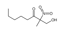 1-hydroxy-2-methyl-2-nitrooctan-3-one Structure