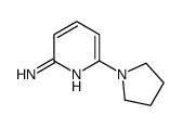 6-(1-Pyrrolidinyl)-2-pyridinamine Structure