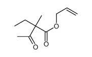 prop-2-enyl 2-ethyl-2-methyl-3-oxobutanoate结构式