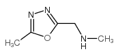 N-甲基-N-[(5-甲基-1,3,4-噁二唑-2-基)甲基]胺盐酸盐结构式