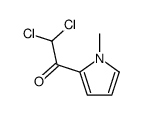 Ethanone, 2,2-dichloro-1-(1-methyl-1H-pyrrol-2-yl)- (9CI) Structure