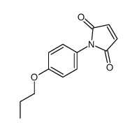 1-(4-propoxyphenyl)pyrrole-2,5-dione Structure