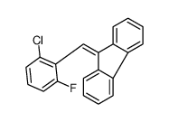 9-[(2-chloro-6-fluorophenyl)methylidene]fluorene Structure