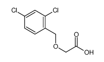 2-[(2,4-dichlorophenyl)methoxy]acetic acid Structure