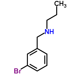 N-(3-Bromobenzyl)-1-propanamine Structure