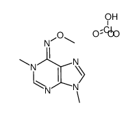 N6-methoxy-1,9-dimethyladenine perchlorate结构式