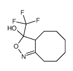 3-(trifluoromethyl)-4,5,6,7,8,9-hexahydro-3aH-cycloocta[c][1,2]oxazol-3-ol Structure