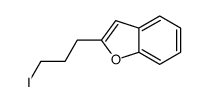 2-(3-iodopropyl)-1-benzofuran结构式