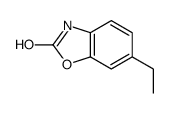 6-ethyl-3H-1,3-benzoxazol-2-one结构式