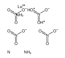 diammonium lutetium pentanitrate structure