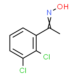 1-(2,3-dichlorophenyl)ethan-1-one oxime Structure