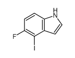 5-fluoro-4-iodo-1H-indole Structure