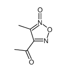 4-acetyl-3-methylfuroxan结构式