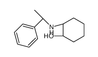 (1R,2R)-2-(((R)-1-苯乙基)氨基)环己醇结构式