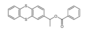 Benzoic acid 1-thianthren-2-yl-ethyl ester Structure