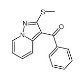 (2-methylsulfanylpyrazolo[1,5-a]pyridin-3-yl)-phenylmethanone结构式