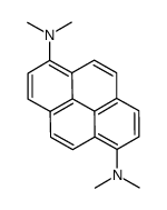 1-N,1-N,6-N,6-N-tetramethylpyrene-1,6-diamine结构式