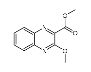 3-methoxy-quinoxaline-2-carboxylic acid methyl ester Structure