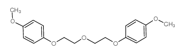 双[2-(4-甲氧苯氧基)乙基]醚结构式