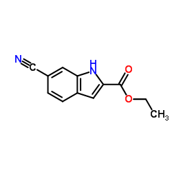 Ethyl 6-cyano-1H-indole-2-carboxylate picture