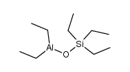 diethyl(triethylsiloxy)aluminum结构式