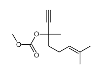 3,7-dimethyloct-6-en-1-yn-3-yl methyl carbonate结构式