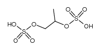 1,2-bis-sulfooxy-propane Structure