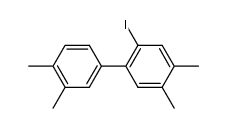 2-iodo-3',4,4',5-tetramethylbiphenyl结构式