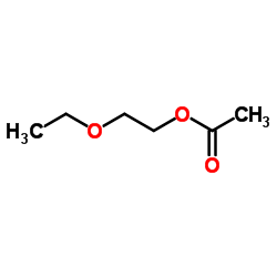 Ethylene glycol monoethyl ether acetate Structure