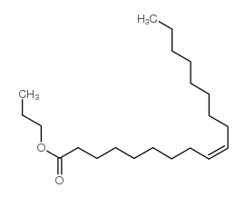 9-Octadecenoic acid(9Z)-, propyl ester Structure