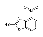 4-硝基苯并[d]噻唑-2(3h)-硫酮结构式