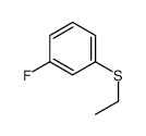 1-ethylsulfanyl-3-fluorobenzene结构式