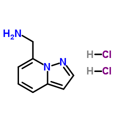 C-Pyrazolo[1,5-a]pyridin-7-yl-methylamine dihydrochloride Structure