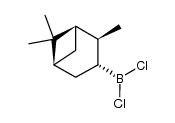 isopinocampheyl boron dichloride Structure