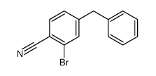 4-Benzyl-2-bromobenzonitrile Structure