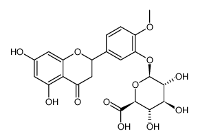 rac-Hesperetin 3′-O-β-D-Glucuronide Structure