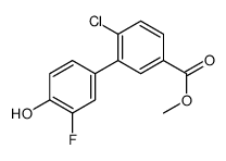 methyl 4-chloro-3-(3-fluoro-4-hydroxyphenyl)benzoate Structure