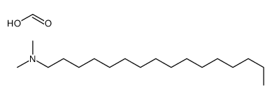 N,N-dimethylhexadecan-1-amine,formic acid Structure