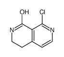 8-chloro-3,4-dihydro-2H-2,7-naphthyridin-1-one结构式