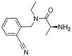 (S)-2-AMino-N-(2-cyano-benzyl)-N-ethyl-propionaMide Structure