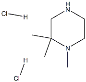 1,2,2-三甲基哌嗪盐酸盐结构式