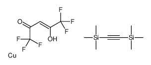 [双(三甲基甲硅烷基)乙炔](六氟乙酰丙酮)铜(I)结构式