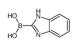 1H-苯并[d]咪唑-2-基硼酸结构式