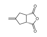 5-methylenetetrahydrocyclopenta[c]furan-1,3-dione结构式