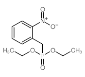 2-硝基苄基磷酸二乙酯结构式