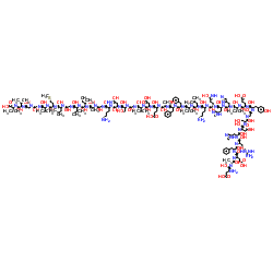 β-淀粉样蛋白(40-1)结构式