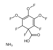 六氟镓酸铵结构式